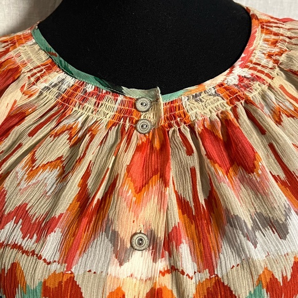 Sundance 100%‎ Silk Blouse- Small - Picture 5 of 8